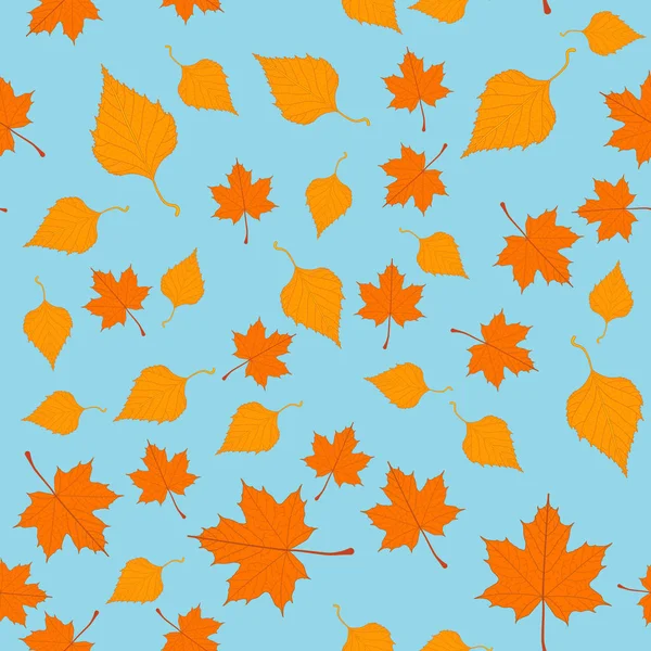 Sonbahar yapraklı pürüzsüz desen