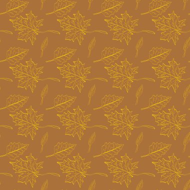 yaprak sorunsuz vektör arka plan