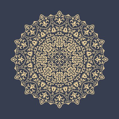 vektörel desen yuvarlak