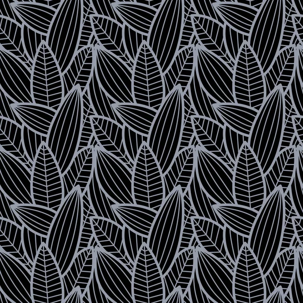 Foliate seamless pattern — 图库矢量图片