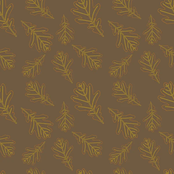 Foliate seamless pattern — 图库矢量图片