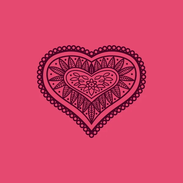 San Valentín ilustración en vector — Vector de stock