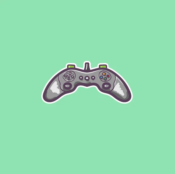 Gamepad illustration in vector — Stock Vector