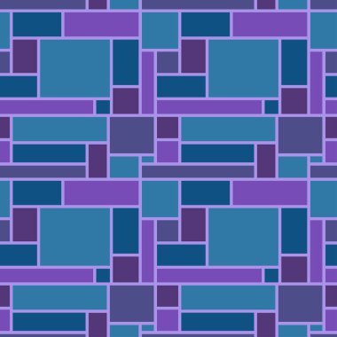 Vektör dikişsiz arka plan çok renkli dikdörtgenler