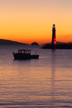 Deniz kenti Turgutreis ve muhteşem gün batımları