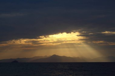 Deniz kenti Turgutreis ve muhteşem gün batımları
