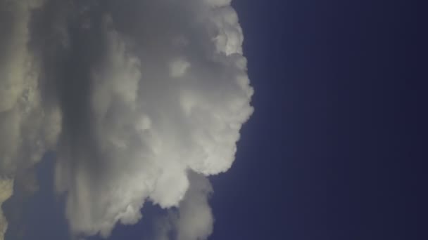 Turgutreis Nubes Timelapse Cielo Azul — Vídeos de Stock