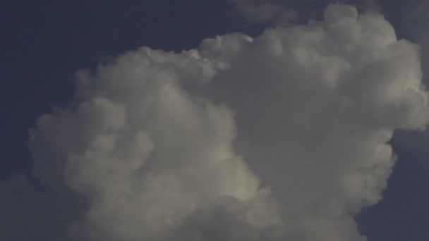 Turgutreis Nuvens Timelapse Céu Azul — Vídeo de Stock