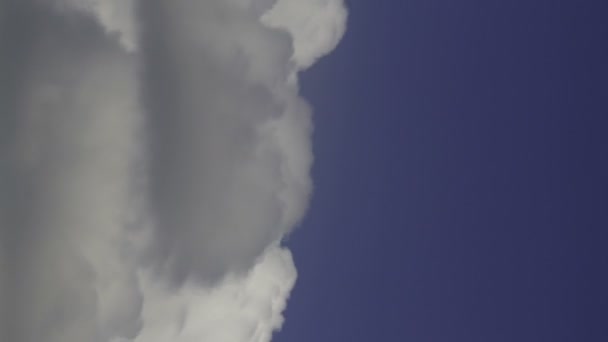 Turgutreis Nubes Timelapse Cielo Azul — Vídeos de Stock