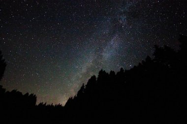 Perseid Meteor yağmuru ve yıldız