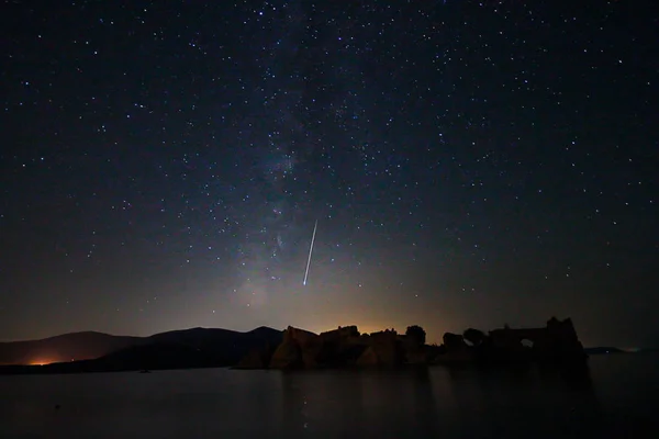 Perseid Meteor Shower Stars — Stock Photo, Image