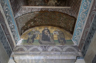 Türkiye 'de İslam ibadeti Ayasofya Camii İstanbul