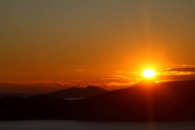 Deniz kenti Turgutreis ve muhteşem gün batımları