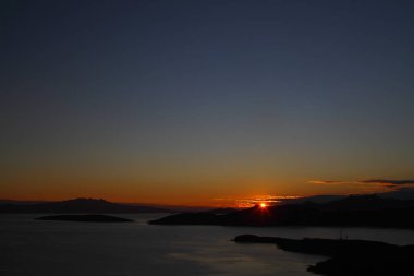 Deniz kenti Turgutreis ve muhteşem gün batımları