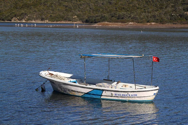 Seaside Cidade Bodrum Pôr Sol Espetacular Mugla Turquia — Fotografia de Stock