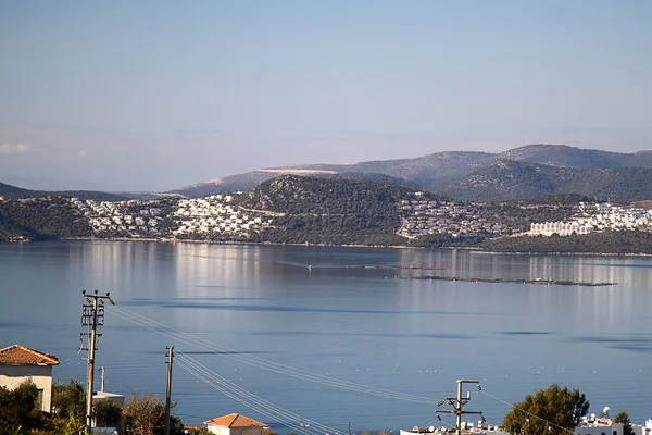 Eine Kleine Küstenstadt Bodrum Der Türkei — Stockfoto