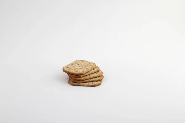 Pastry Biscuit Cookies Isolated White Background — Stock Photo, Image