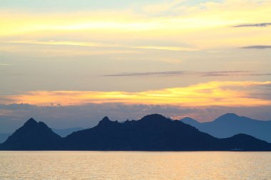 Deniz kenti Turgutreis ve muhteşem gün batımları