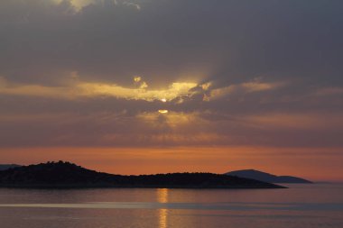 Deniz kenti Turgutreis ve muhteşem gün batımları