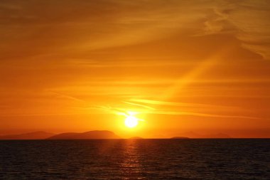 Deniz kenti Turgutreis ve muhteşem gün batımları