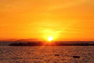 Deniz kenti Turgutreis ve muhteşem gün batımları