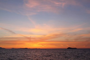 Deniz kenti Turgutreis ve muhteşem gün batımları