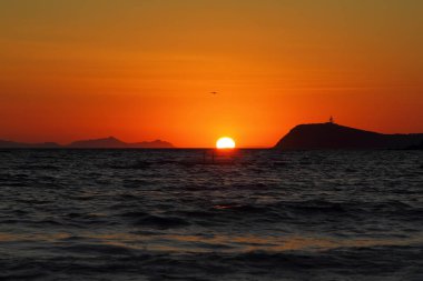 Deniz kenti Turgutreis ve muhteşem gün batımları