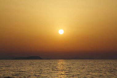 Deniz kenti Turgutreis ve muhteşem gün batımları