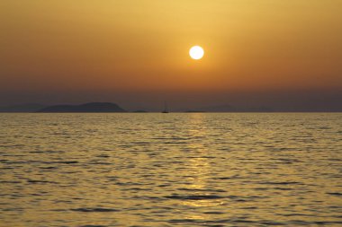 Deniz kenti Turgutreis ve muhteşem gün batımları