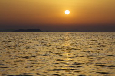 Deniz kenti Turgutreis ve muhteşem gün batımları