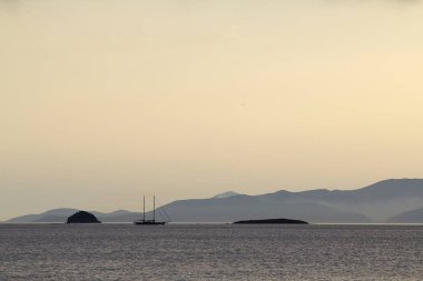 Deniz kenti Turgutreis ve muhteşem gün batımları