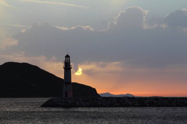 Deniz kenti Turgutreis ve muhteşem gün batımları