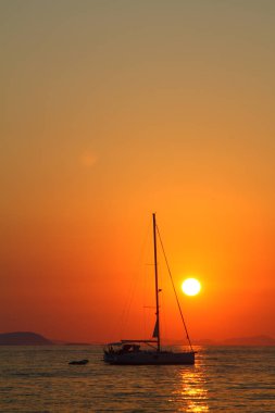 Deniz kenti Turgutreis ve muhteşem gün batımları