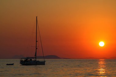 Deniz kenti Turgutreis ve muhteşem gün batımları