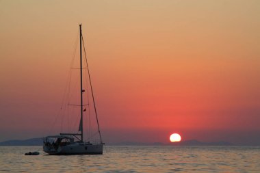Deniz kenti Turgutreis ve muhteşem gün batımları
