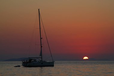 Deniz kenti Turgutreis ve muhteşem gün batımları