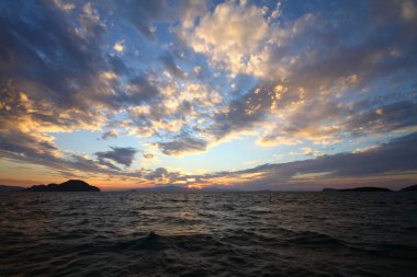 Deniz kenti Turgutreis ve muhteşem gün batımları