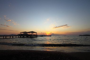 Deniz kenti Turgutreis ve muhteşem gün batımları