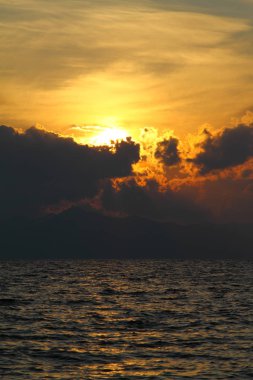 Deniz kenti Turgutreis ve muhteşem gün batımları