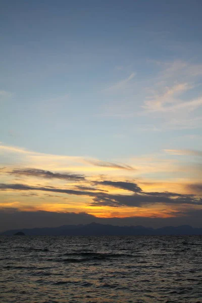 Turgutreis Meer Und Spektakuläre Sonnenuntergänge — Stockfoto