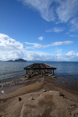 Deniz kenti Bodrum ve muhteşem gün batımları. Mugla, Türkiye