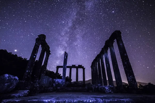 Perseid Meteor yağmuru ve yıldız