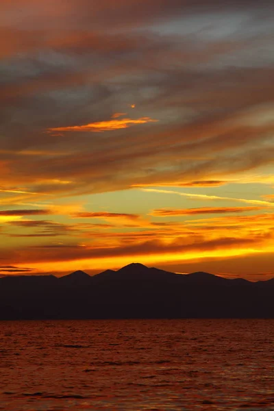 Seaside Town Bodrum Spectacular Sunsets Mugla Turkey — Stock Photo, Image