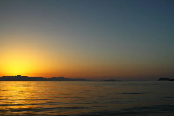 Seaside Town Bodrum Spectacular Sunsets Mugla Turkey — Stock Photo, Image
