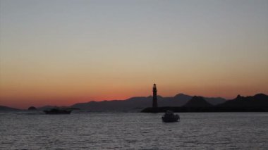 Deniz kenti Turgutreis ve muhteşem gün batımları