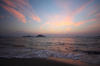 Deniz kenti Bodrum ve muhteşem gün batımları. Mugla, Türkiye