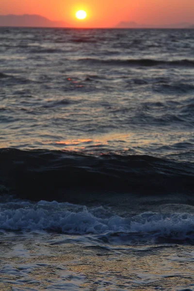 Deniz kenti Bodrum ve muhteşem gün batımları. Mugla, Türkiye