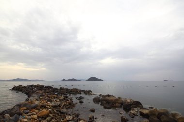 Deniz kenti Bodrum ve muhteşem gün batımları. Mugla, Türkiye