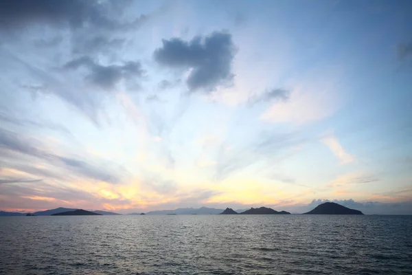 Küstenstadt Bodrum Und Spektakuläre Sonnenuntergänge Mugla Türkei — Stockfoto