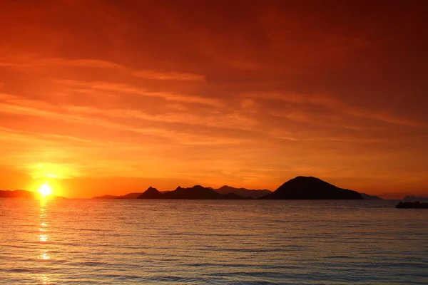 Deniz kenti Bodrum ve muhteşem gün batımları. Mugla, Türkiye